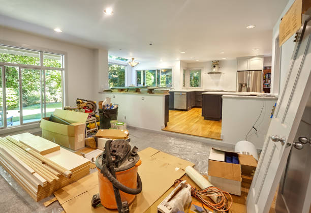 Professional Cabinet Refacing technician working in Barrington, NJ